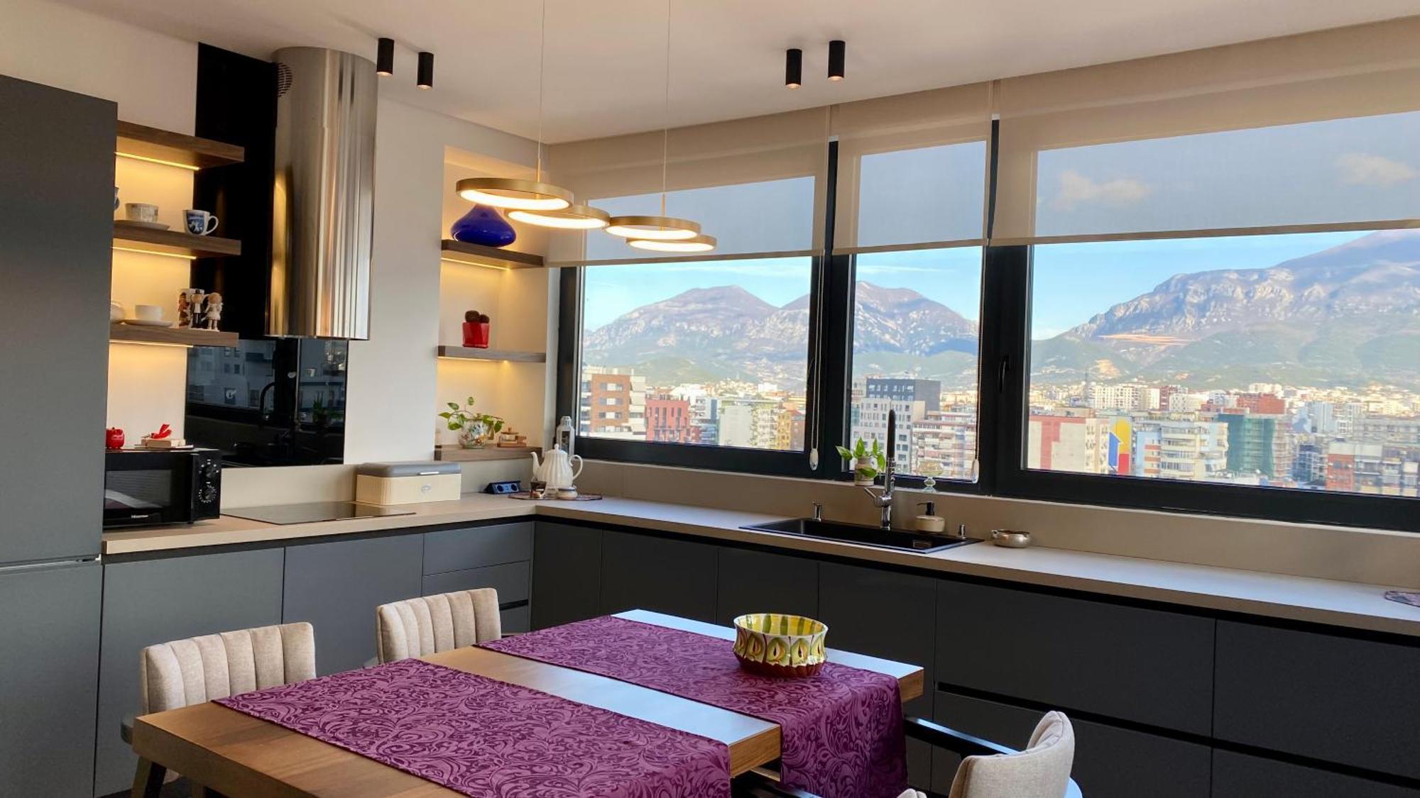 "Superattico" - Central Tirana Gorgeous Penthouse, Free Parking エクステリア 写真