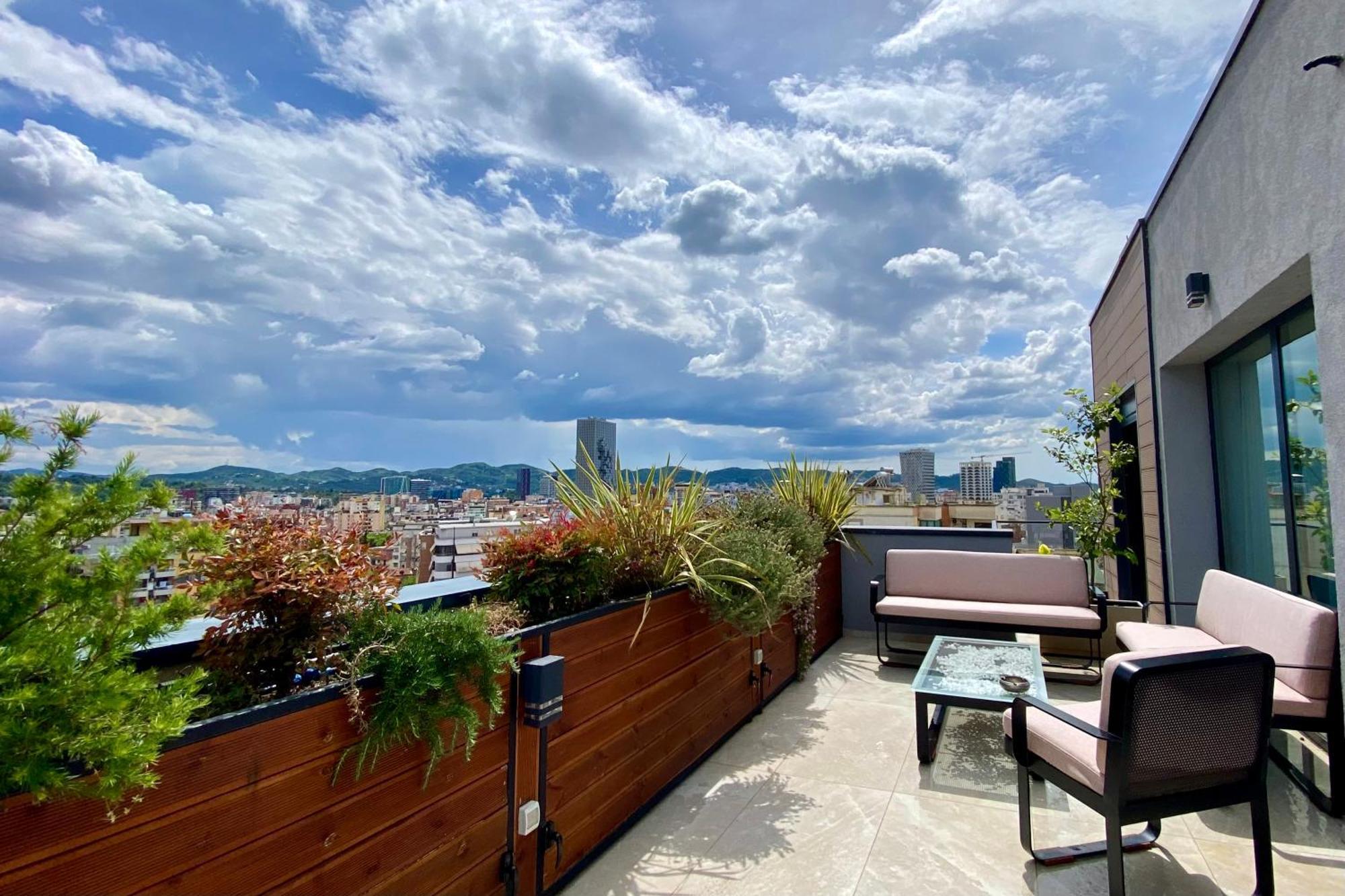"Superattico" - Central Tirana Gorgeous Penthouse, Free Parking エクステリア 写真