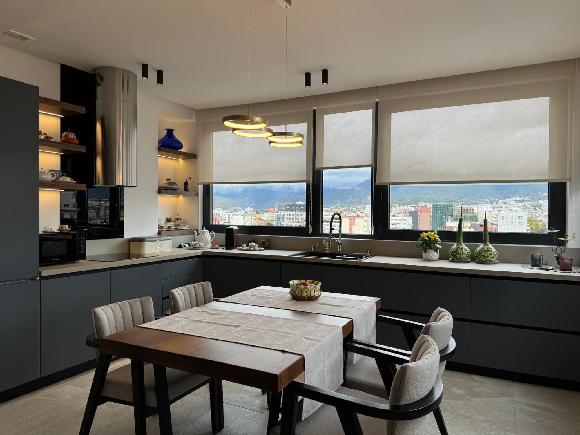 "Superattico" - Central Tirana Gorgeous Penthouse, Free Parking エクステリア 写真